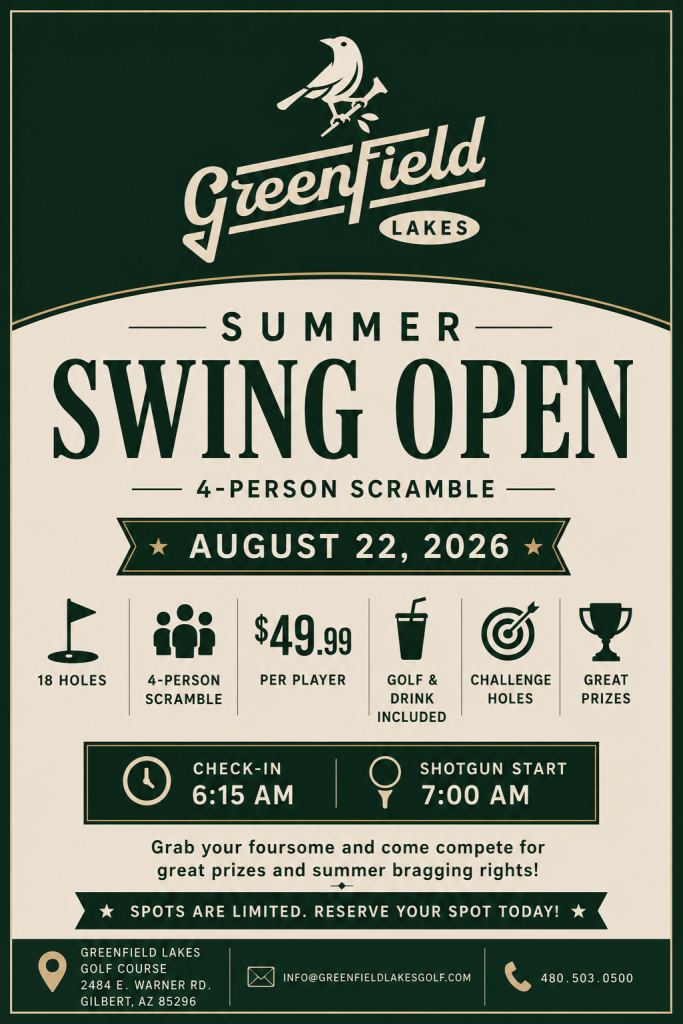 Summer Swing Open